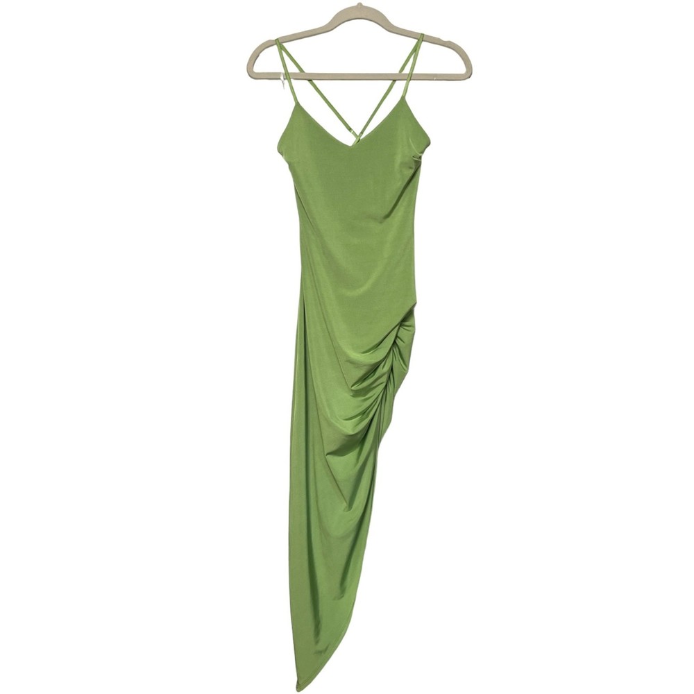 Ruda Women’s midi dress Lime green Size Medium